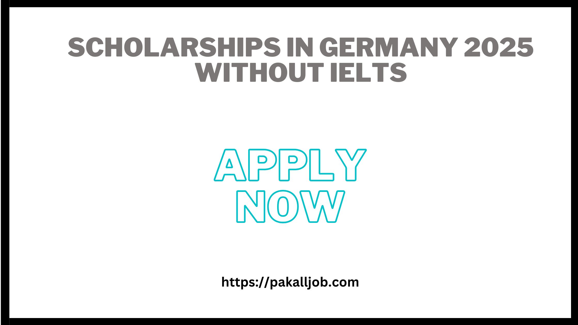 Scholarships In Germany 2025 Without IELTS