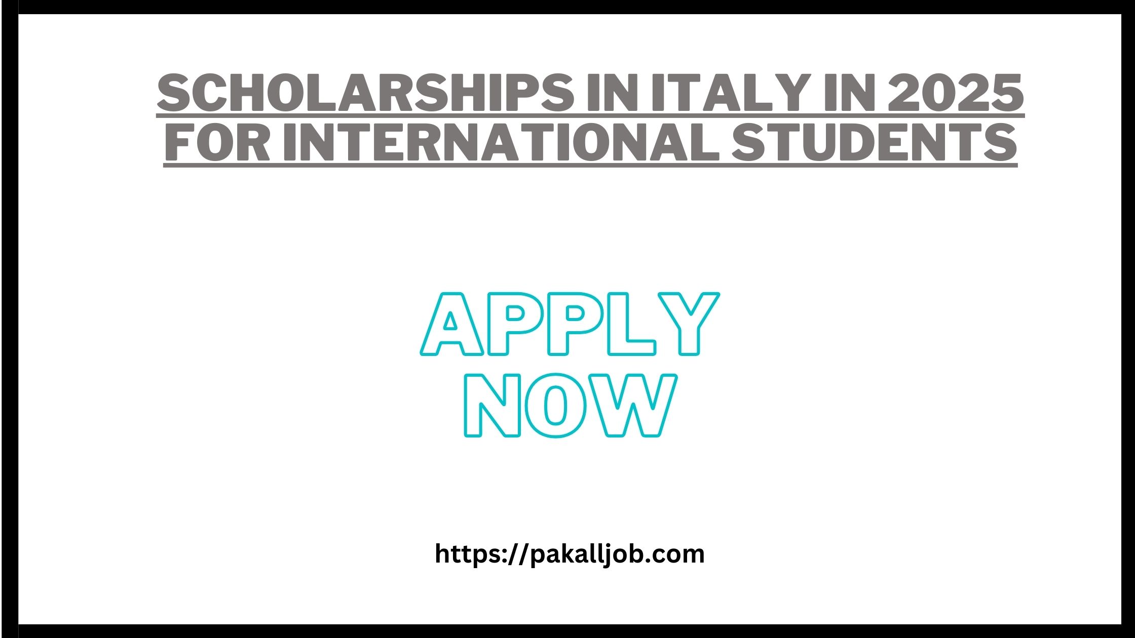 Scholarships In Italy In 2025 For International Students