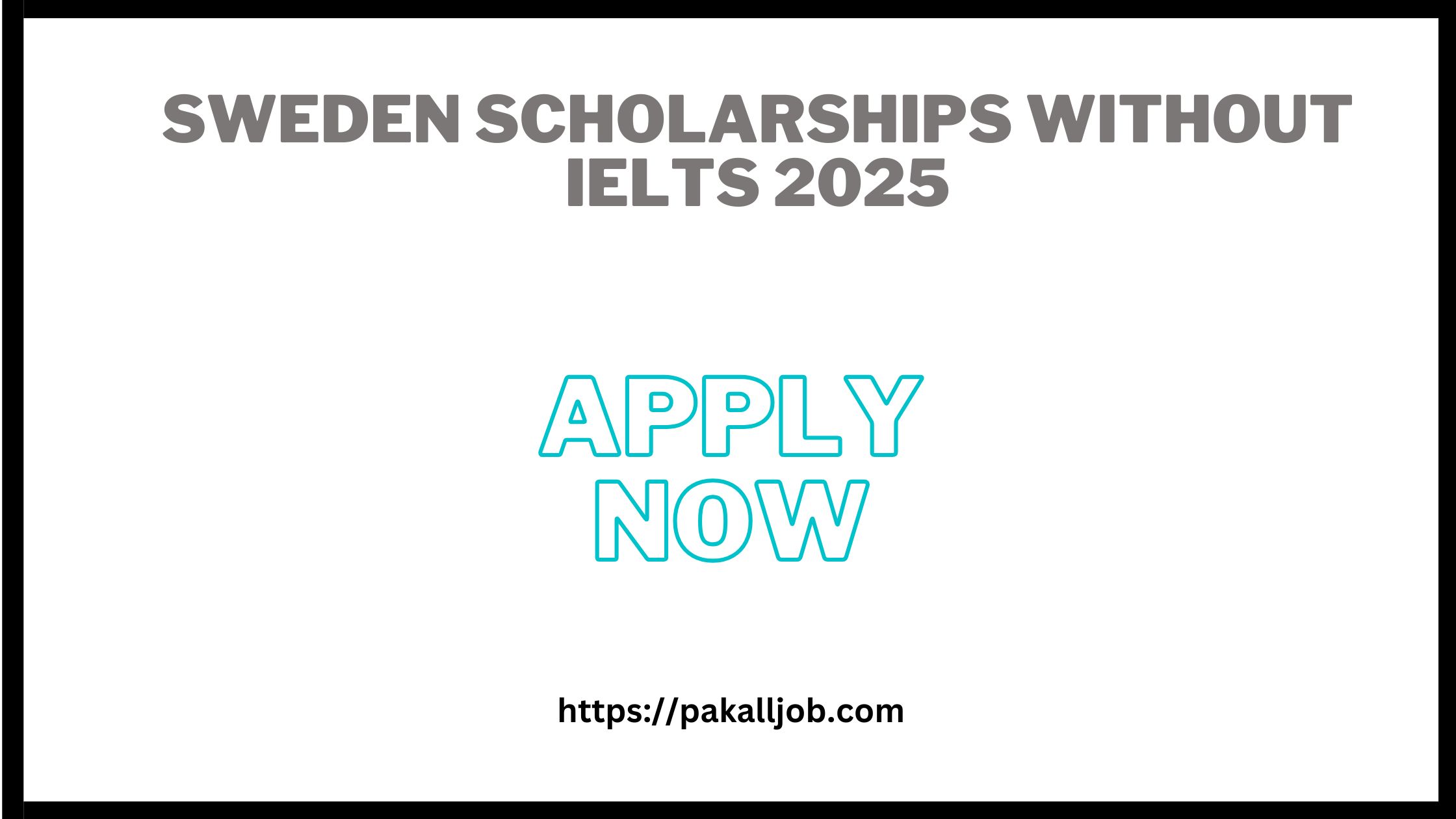 Sweden Scholarships Without IELTS 2025