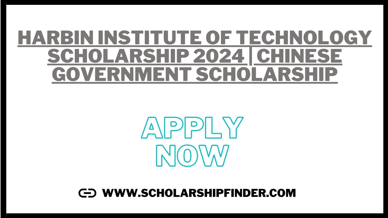 Harbin Institute of Technology Scholarship 2024,