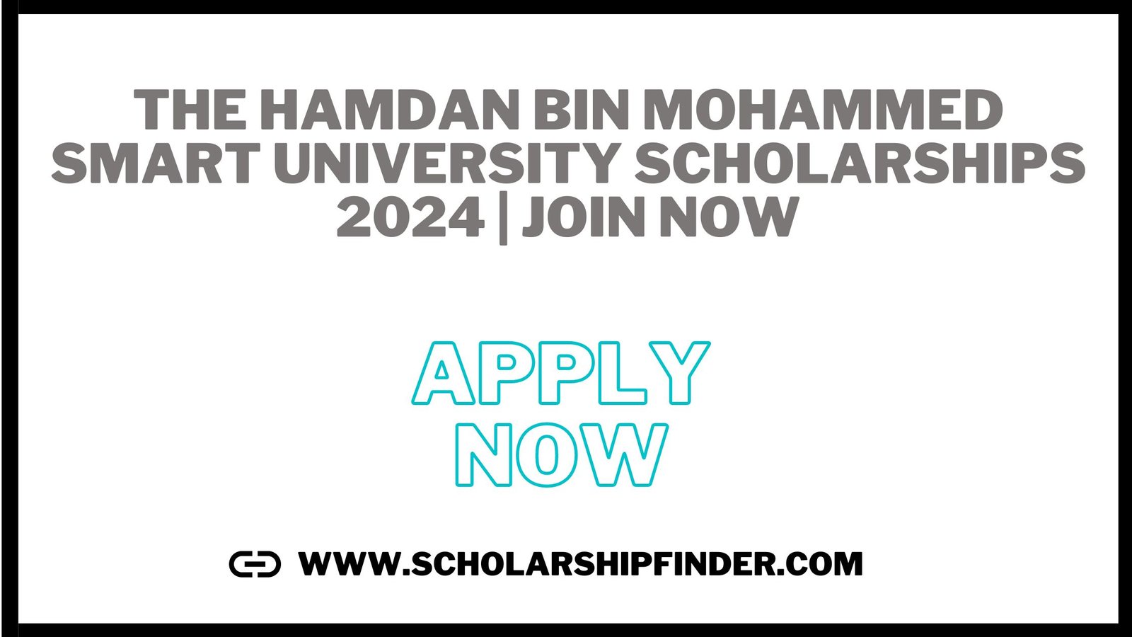 The Hamdan Bin Muhammad Smart University Scholarships 2024 | JOIN NOW