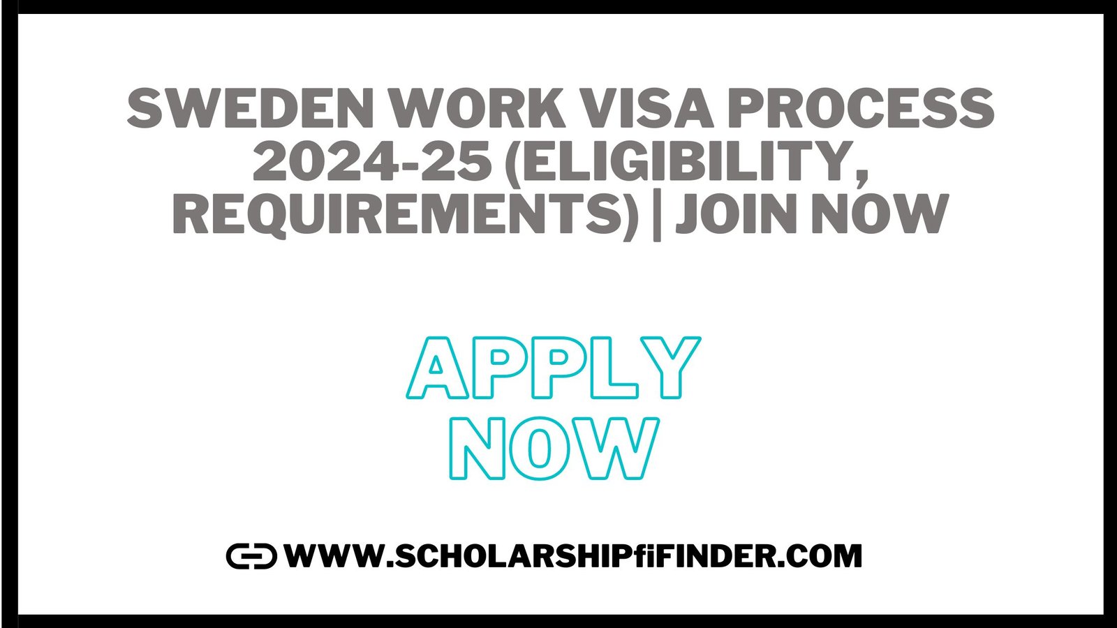 Sweden Work Visa Process 2024-25 (Eligibility, Requirements) | JOIN NOW