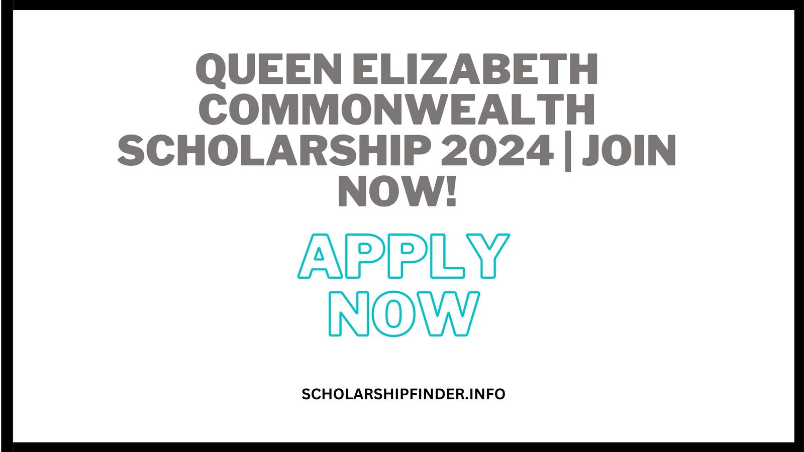 Queen elizabeth commonwealth scholarship 2024 | JOIN NOW