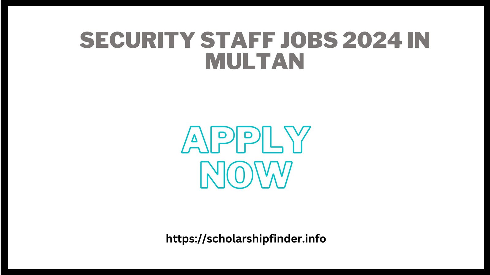 Security Staff Jobs 2024 In Multan