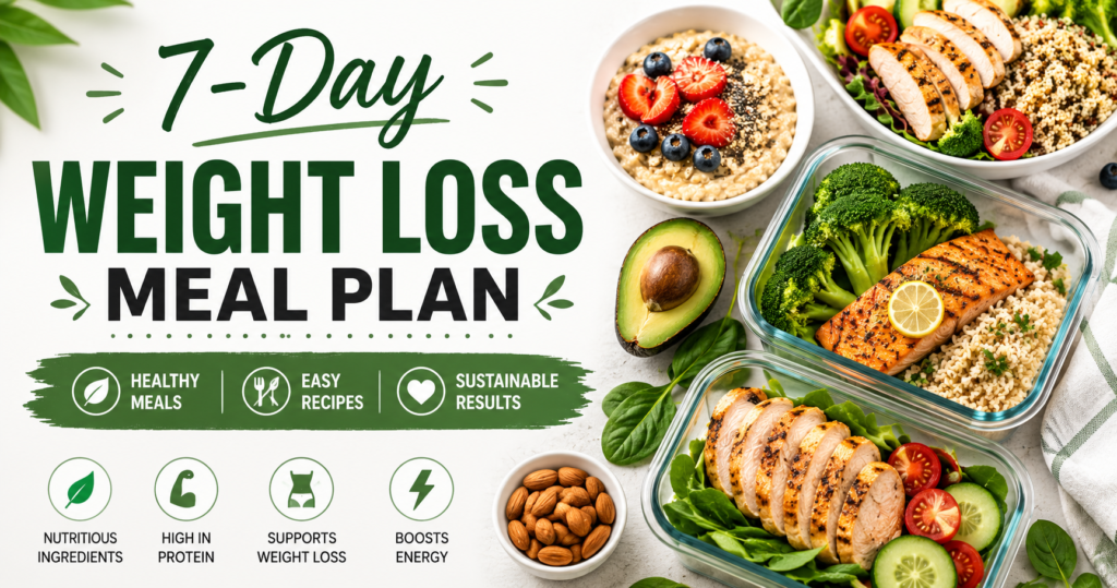 7-day weight loss meal plan