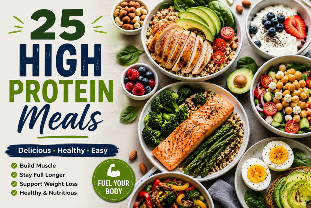 High Protein Meals
